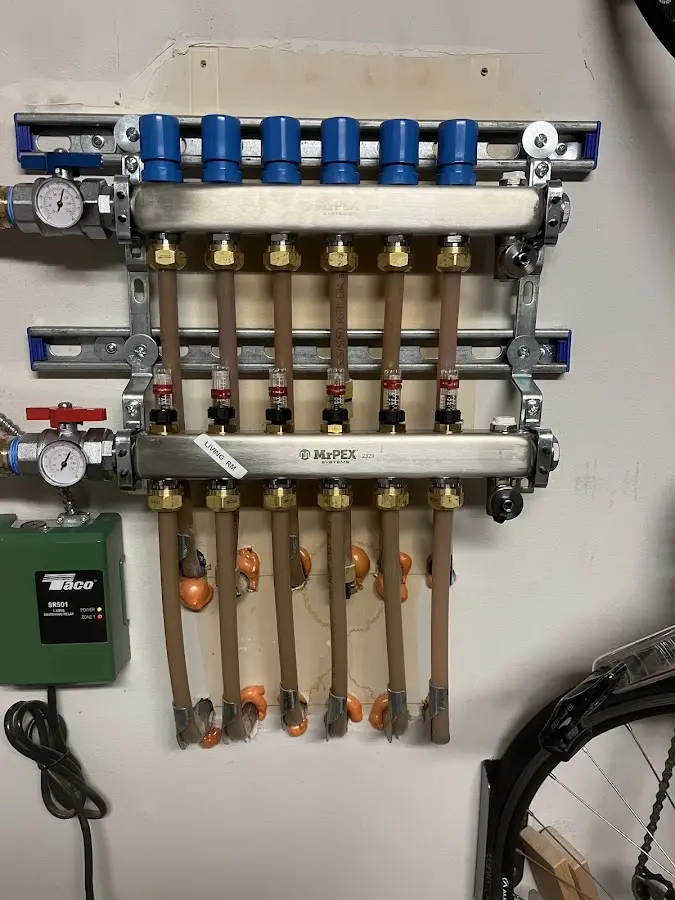 Plumber performing Leak Detection at a residential property in Ellisville